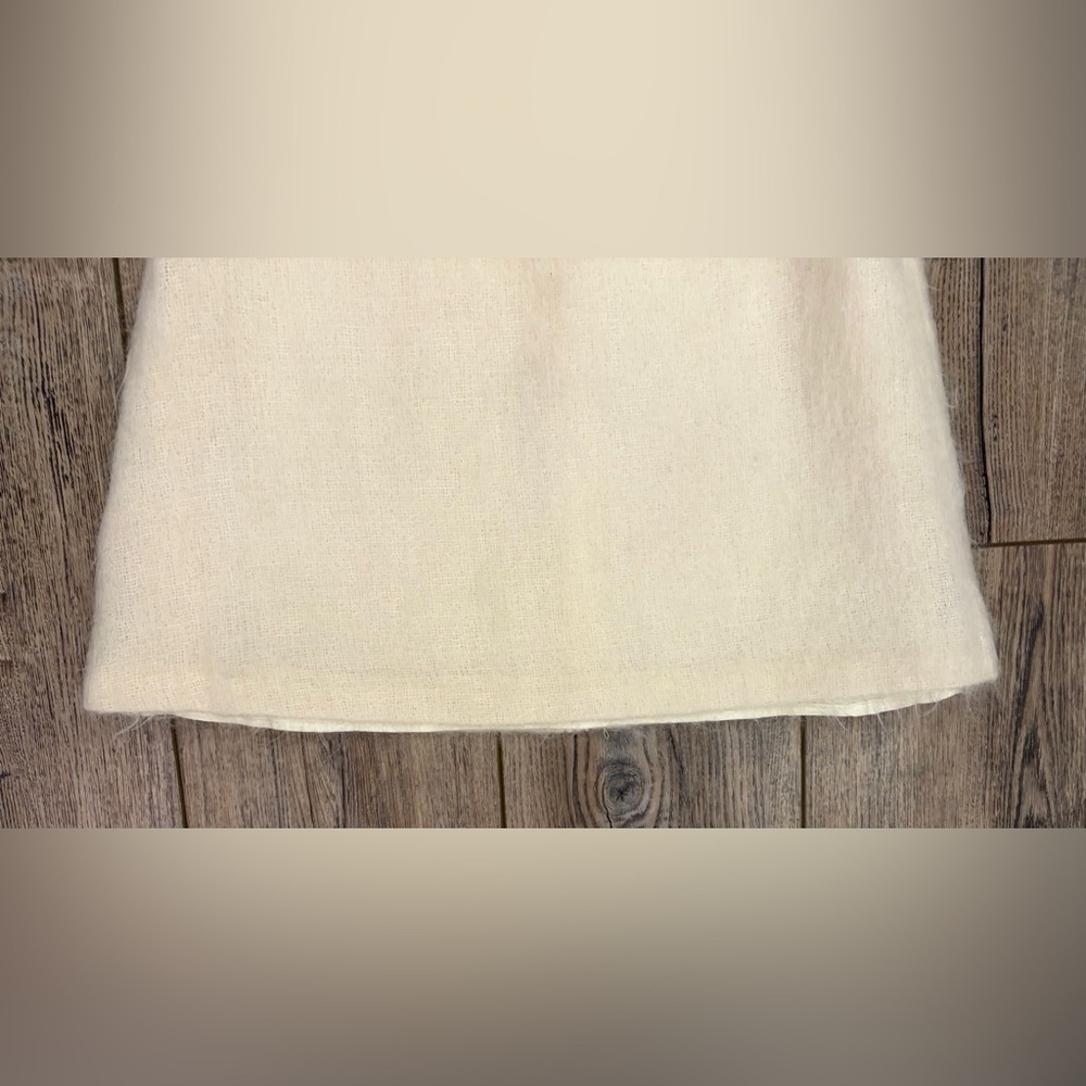 Vintage Bisou-Bisou by Michele Bohbot Mohair Mini Skirt Size Small - Picture 6 of 11